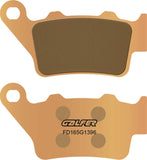 Rear Sintered Off-Road Brake Pads - Galfer Compatible With Fantic Motor Caballero Rally 500 (2022)