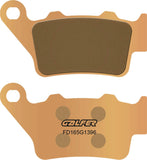 Rear Sintered Off-Road Brake Pads - Galfer Compatible With Yamaha Xt 660 Z Ténéré (2008)