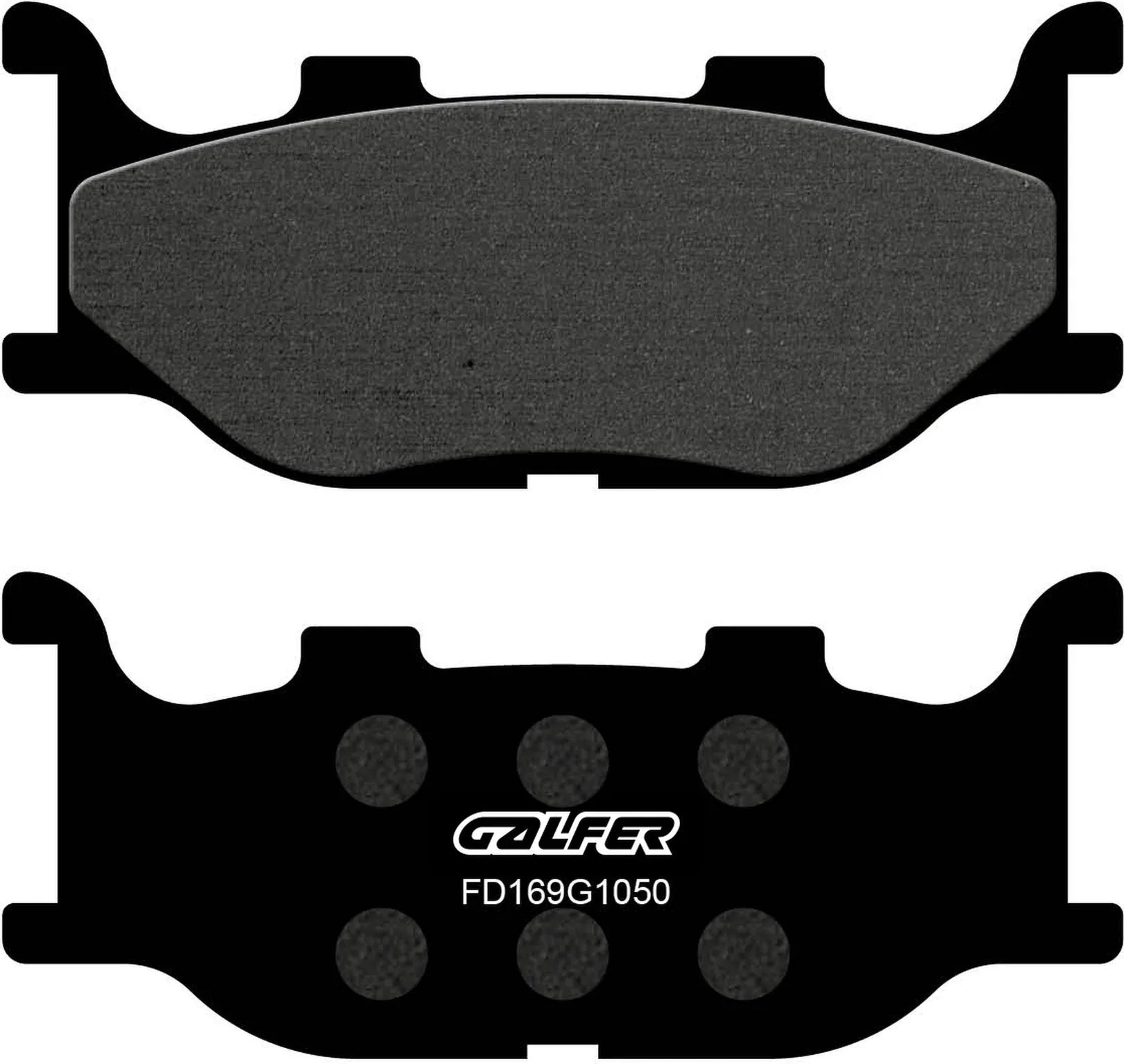 Front Scooter Brake Pads - Galfer Compatible With Minelli Omega 125 (2006)