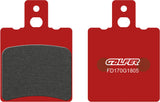 Rear Semi-Metal Trial Top Brake Pads - Galfer Compatible With Aprilia Rs 125 Extrema Replica (1992-2005)