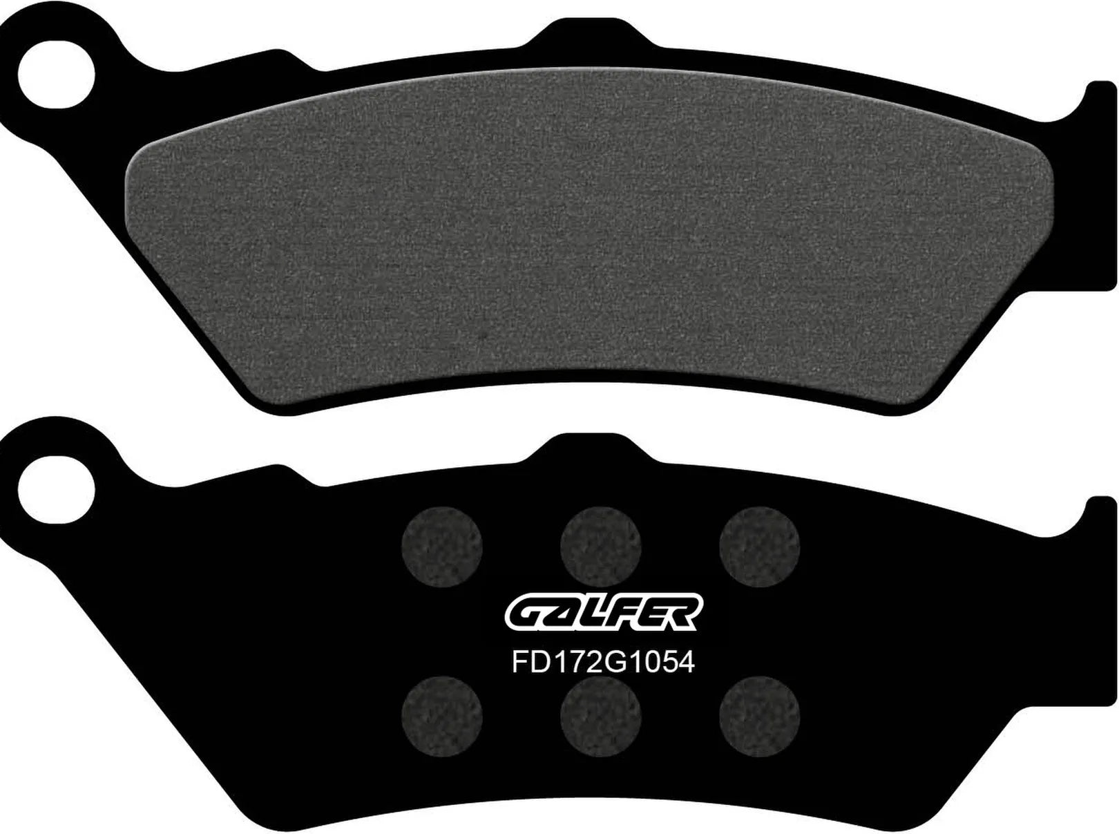 Plaquettes De Frein Arrière Semi-Métal - Galfer Compatible Avec Bimota Dbx 1100 (2013)