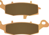 Front Left Sintered Sport Brake Pads - Galfer Compatible With Kawasaki Er-6 N (2005)