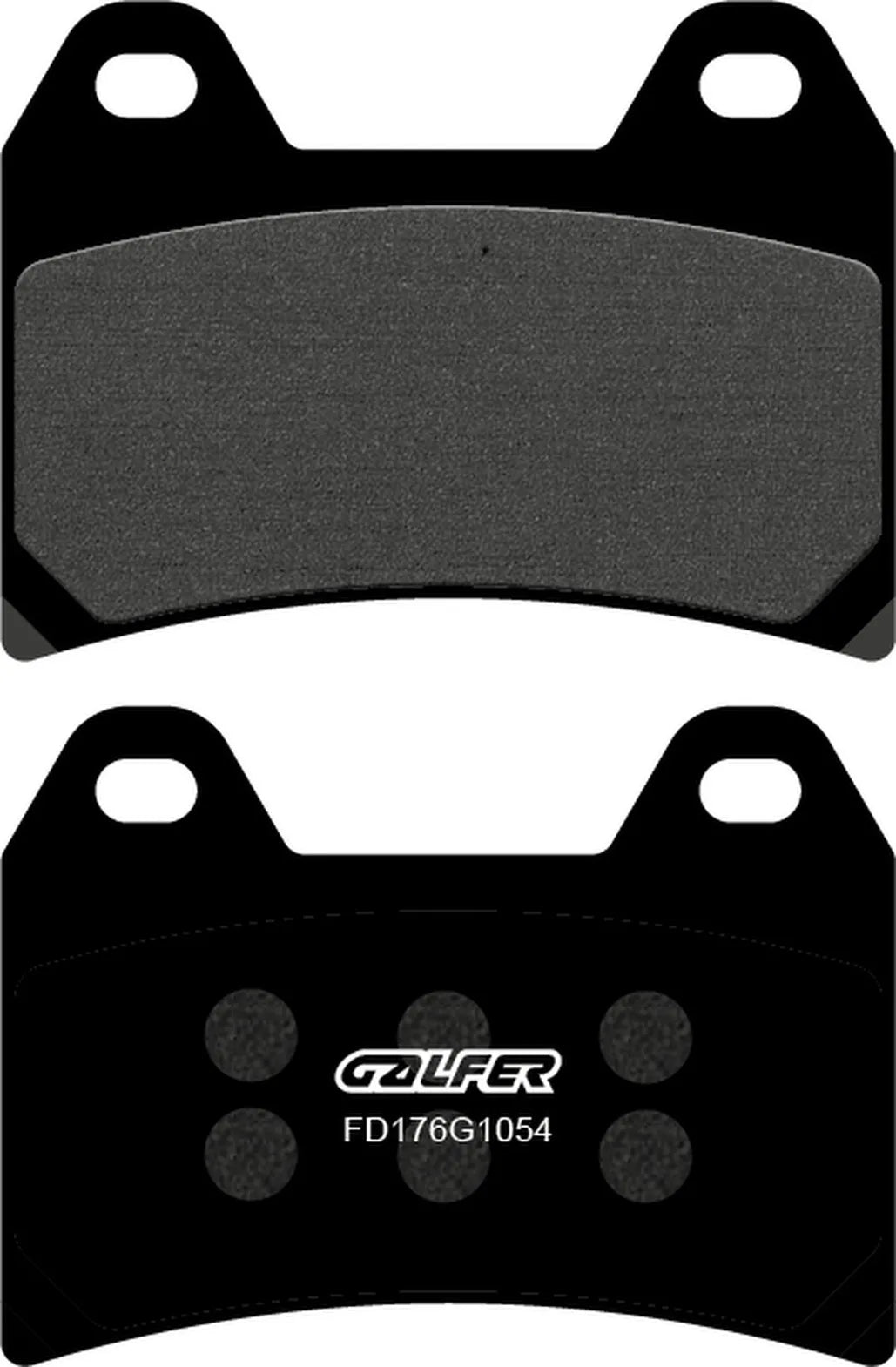 Front Semi-Metal Brake Pads - Galfer Compatible With Hyosung Gt 650 I (2009-2011)