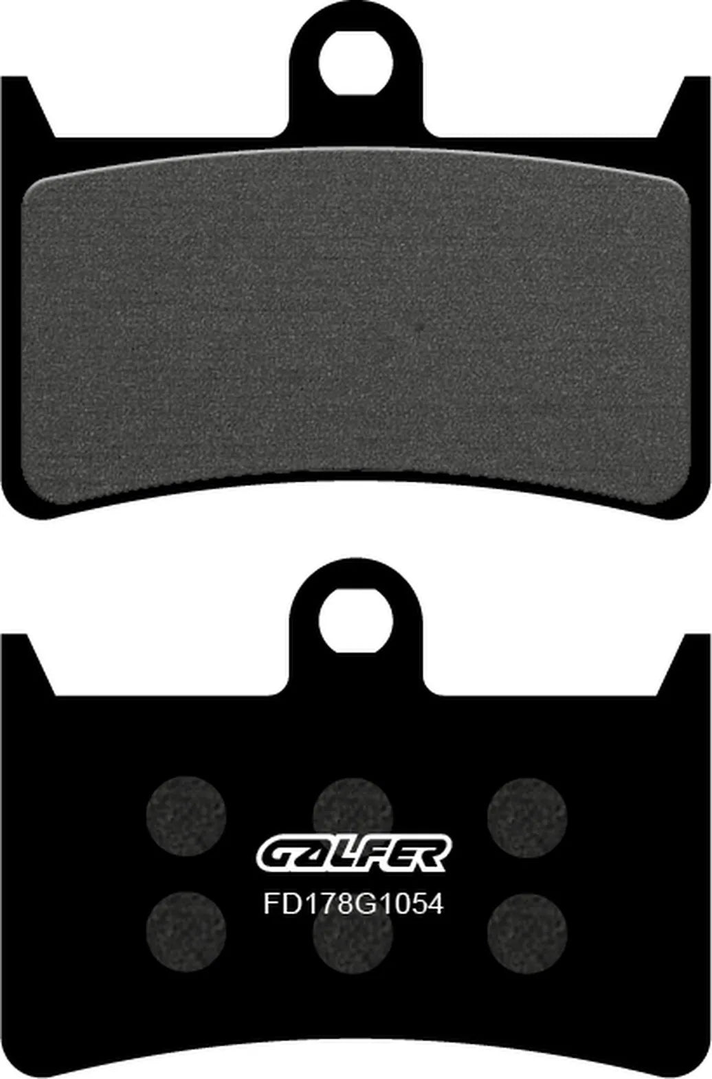Front Semi-Metal Brake Pads - Galfer Compatible With Yamaha Yzf-R6 600 Race (2021-2023)
