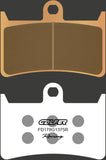 Front Sintered Sport Racing Brake Pads - Galfer Compatible With Yamaha Fz-6 Fazer S2 (2007)