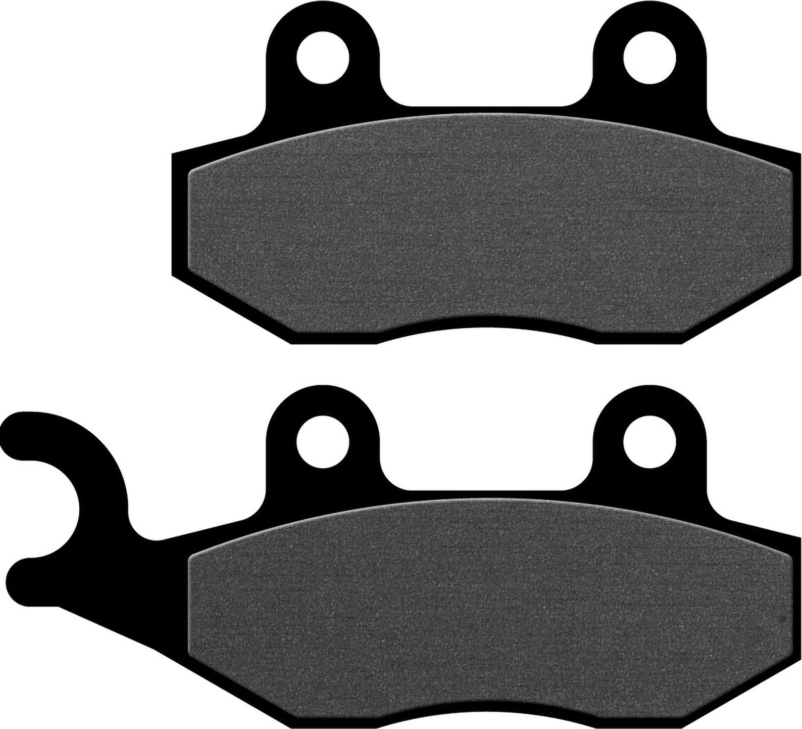 Rear Semi-Metal Brake Pads - Galfer Compatible With Barossa Python 100 (2004)