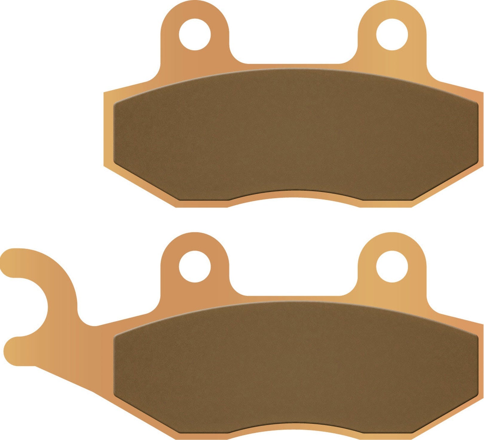 Rear Sintered Scooter Brake Pads - Galfer Compatible With Barossa 170 Cheetah (2003)