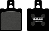 Rear Semi-Metal Brake Pads - Galfer Compatible With Honda Nsr 125 R (1989)