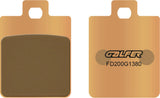 Front Sintered Scooter Brake Pads - Galfer Compatible With Piaggio Mp3 125 Hybrid (2009)