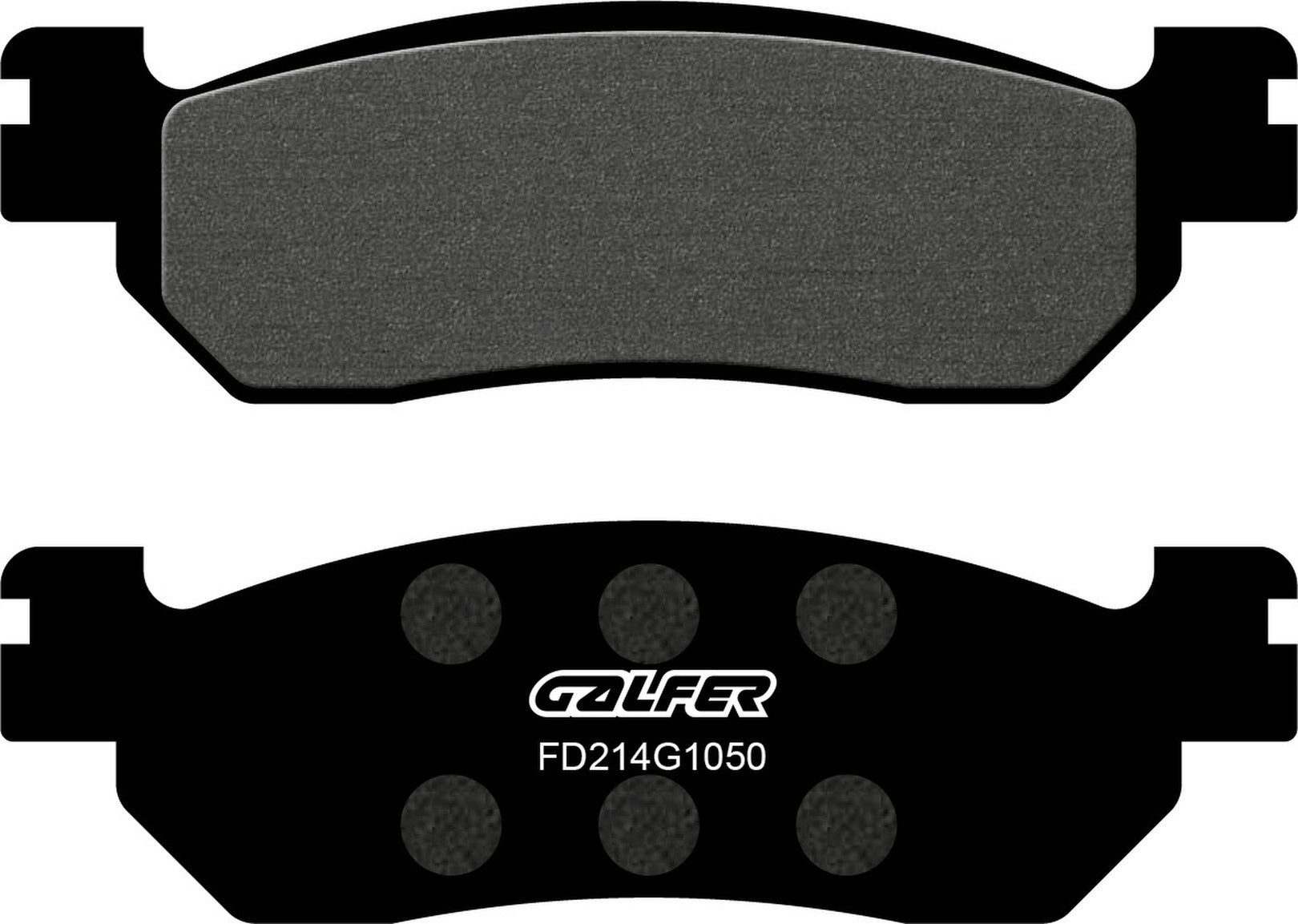 Rear Scooter Brake Pads - Galfer Compatible With Alpina Renania Verona 125 (2006)