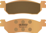 Rear Left Sintered Street Brake Pads - Galfer Compatible With Kymco People 300 (2008)