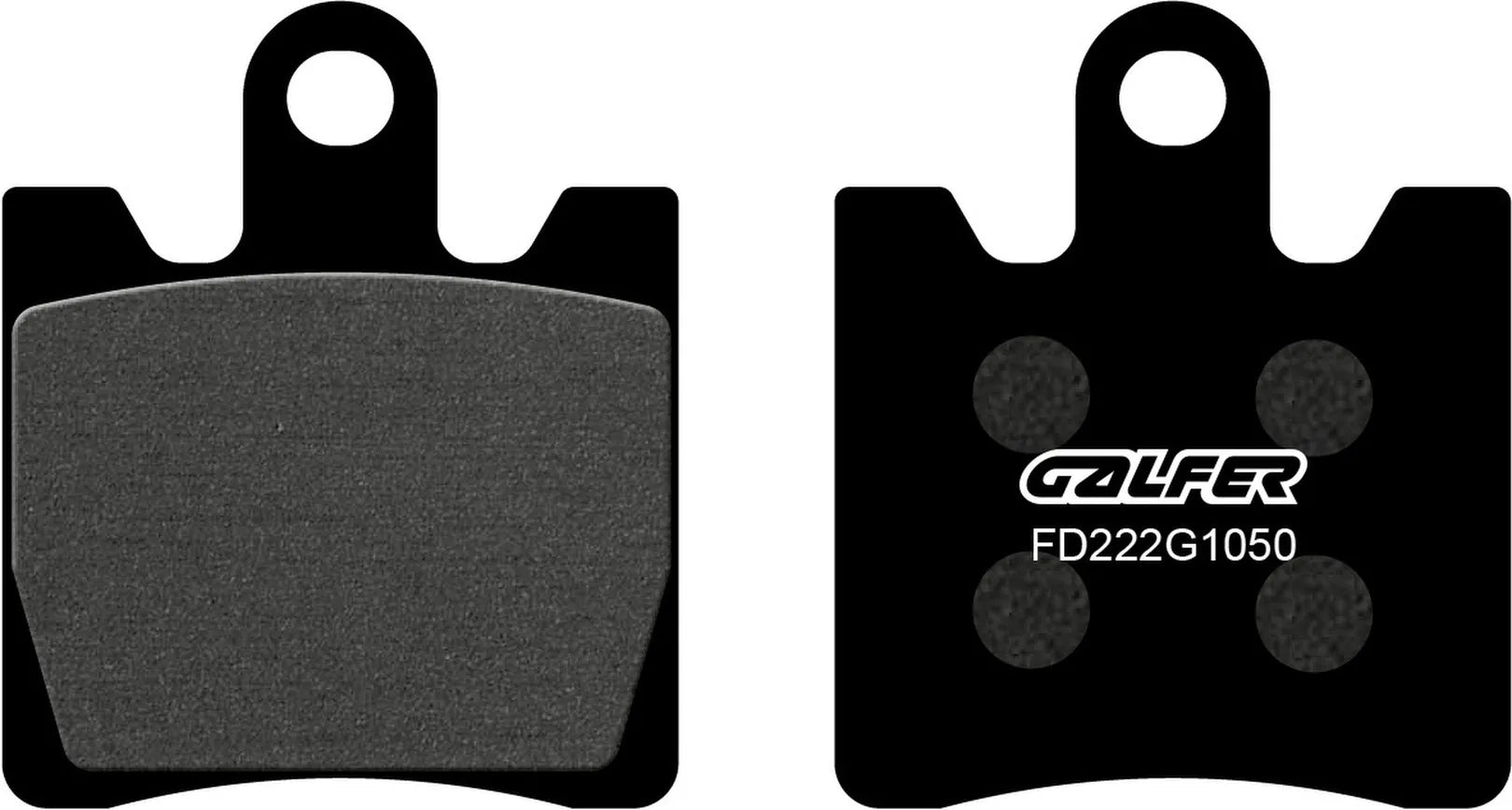 Front Scooter Brake Pads - Galfer Compatible With Suzuki Ck 400 Sky Wave (2003)