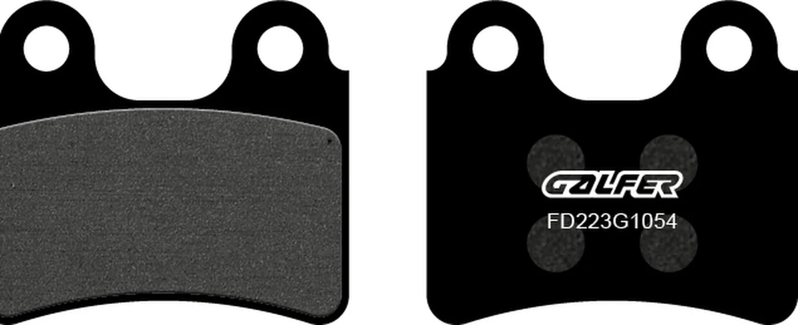 Front Semi-Metal Brake Pads - Galfer Compatible With Trs One Rr 250 (2024)