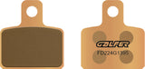 Rear Sintered Trial Brake Pads - Galfer Compatible With Gasgas Ec Enducross Boy 50 (2006)