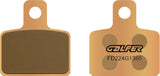 Front Sintered Trial Brake Pads - Galfer Compatible With Macbor 512 Racing 50 (2004)