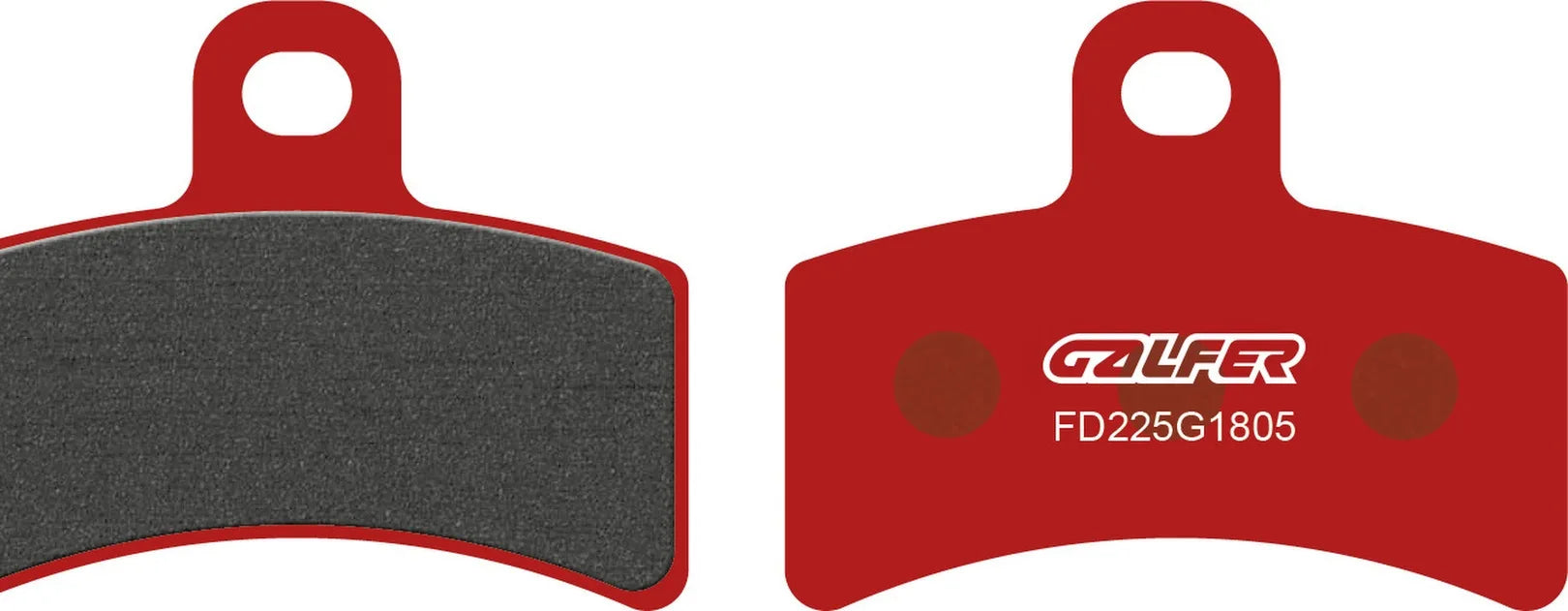 Plaquettes De Frein Avant Semi-Métal Trial Top - Galfer Compatible Avec Gasgas Ec Enducross Boy 70 (1999)