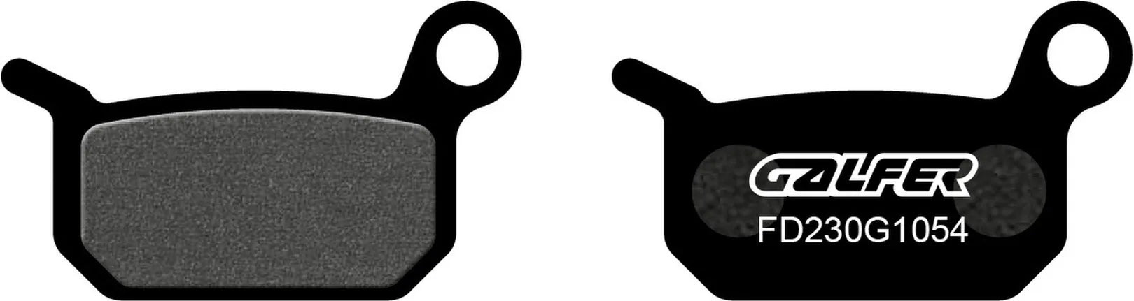 Rear Semi-Metal Brake Pads - Galfer Compatible With Metrakit Big Foot 50 (2008)