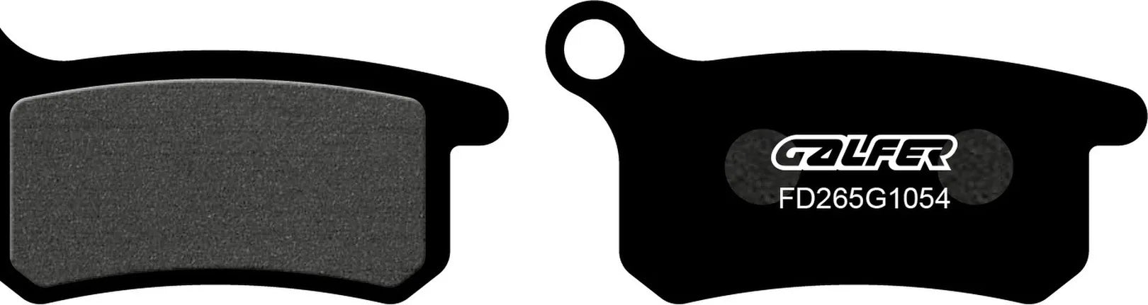 Front Semi-Metal Brake Pads - Galfer Compatible With Metrakit Big Foot 50 (2008)
