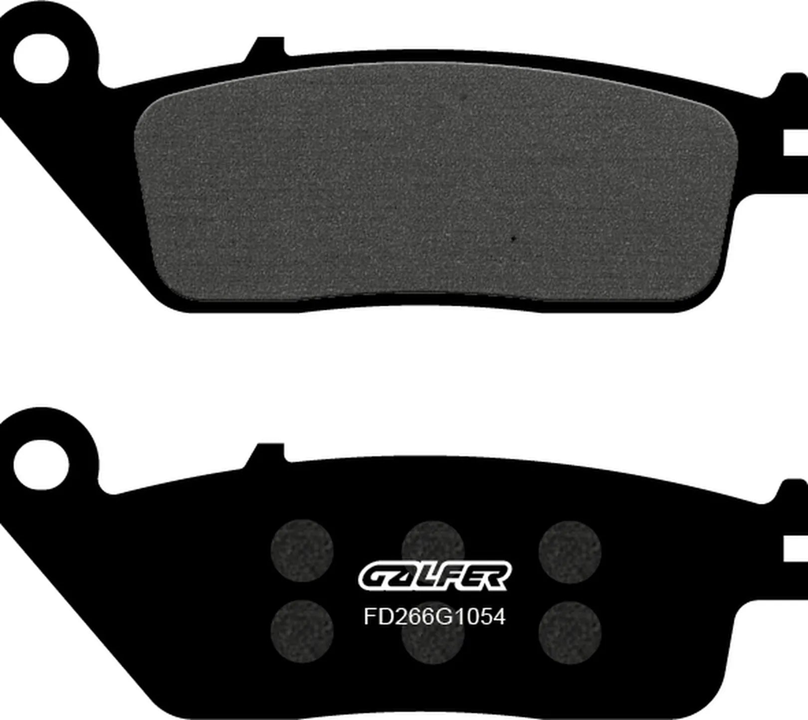 Front Semi-Metal Brake Pads - Galfer Compatible With Keeway M 502 500 (2022)