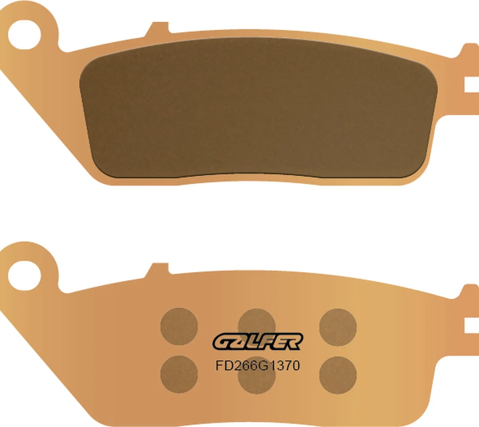 Front Sintered Street Brake Pads - Galfer Compatible With Zontes C 125 (2024)