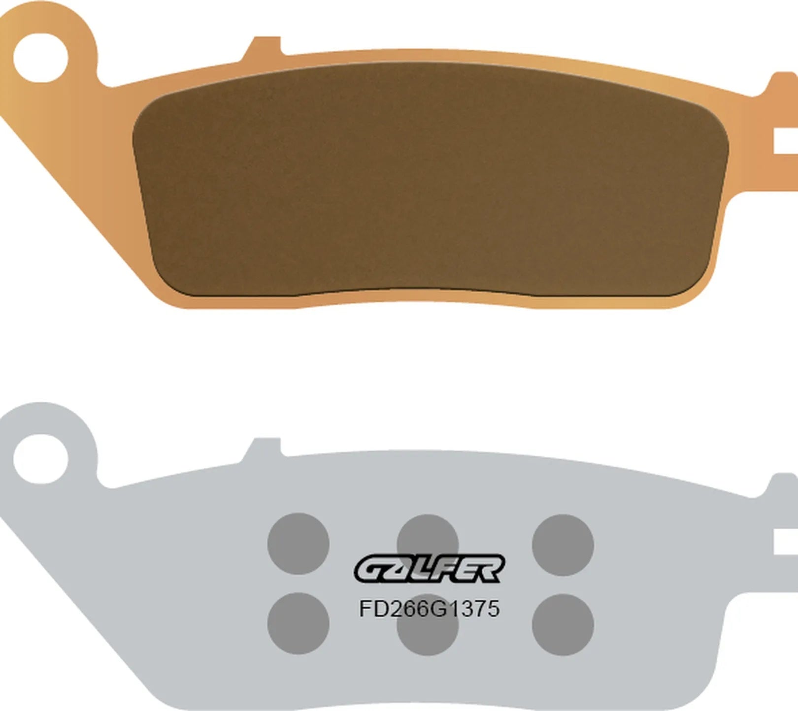 Front Sintered Sport Brake Pads - Galfer Compatible With Zontes X 310 (2018)