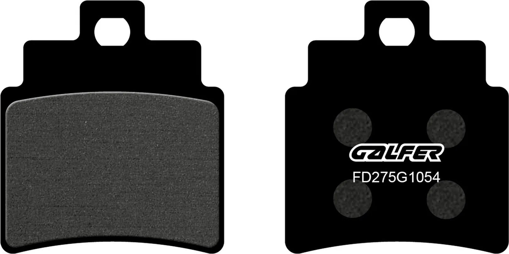 Rear Semi-Metal Brake Pads - Galfer Compatible With Masai A 300 Quad (2005)