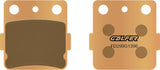 Rear Sintered Off-Road Brake Pads - Galfer Compatible With Yamaha Yz 125 (1989)
