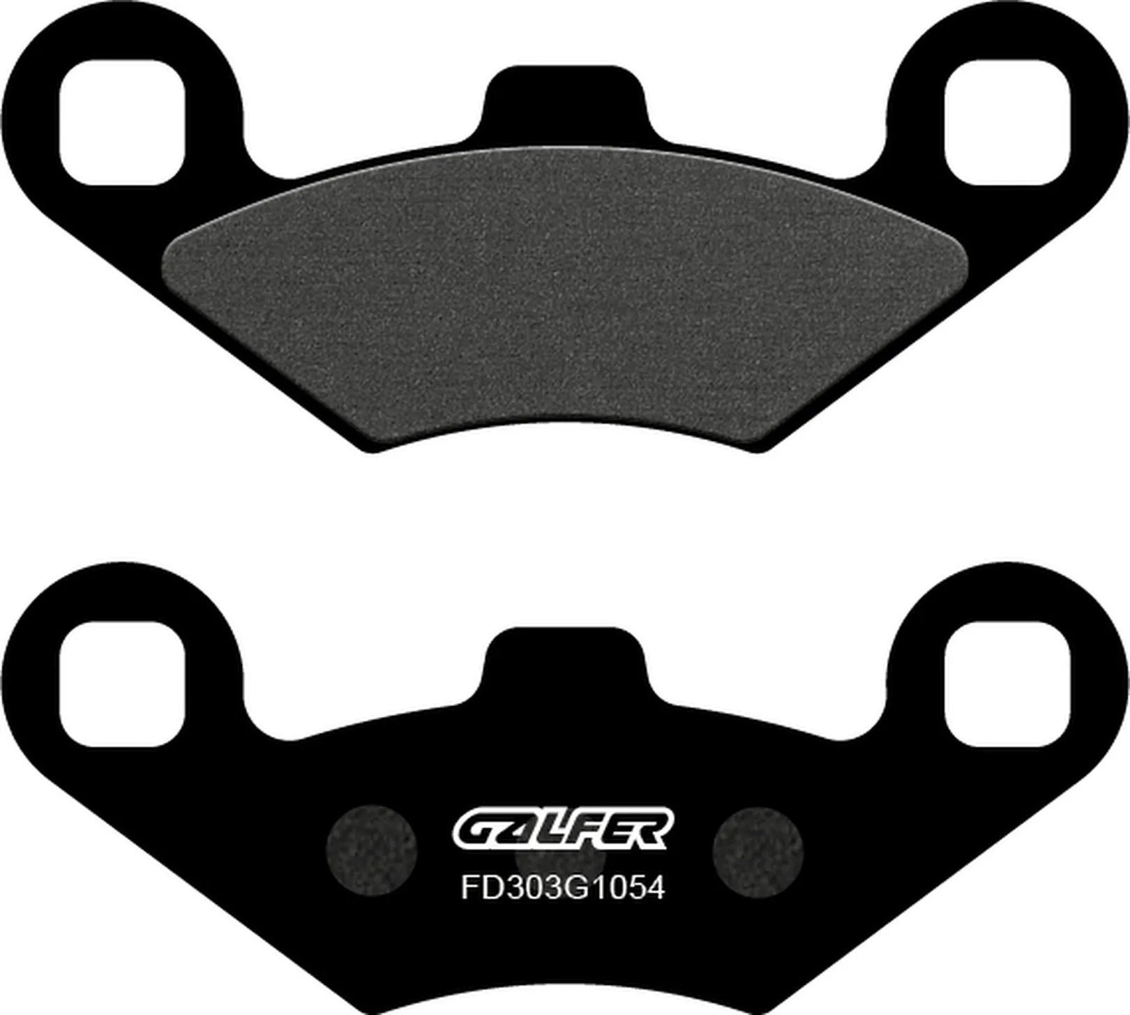 Front Semi-Metal Brake Pads - Galfer Compatible With Macbor Zx 250 (2006)