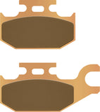 Rear Left Sintered Quads Brake Pads - Galfer Compatible With Cannondale Blaze 440 (2002)