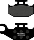Rear Semi-Metal Brake Pads - Galfer Compatible With Yamaha Yfm 400 Fwa Kodiak