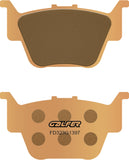 Rear Sintered Quads Brake Pads - Galfer Compatible With Honda Trx 680 Rincon (2006)