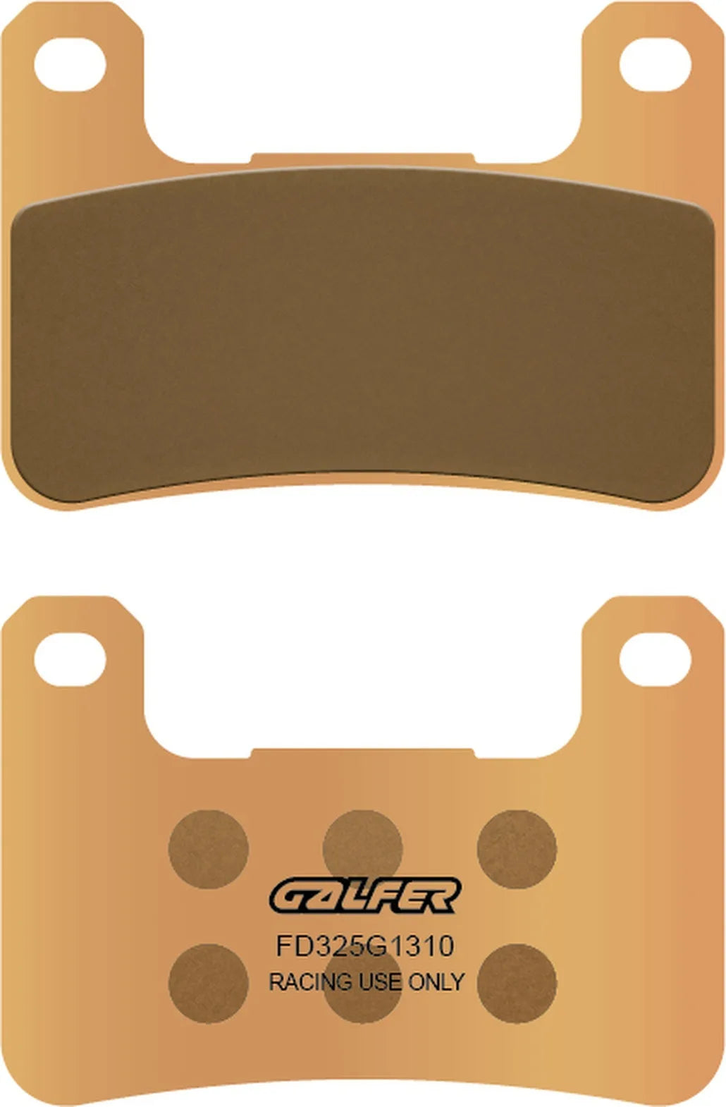 Plaquettes De Frein Avant Frittées Racing - Galfer Compatible Avec Cfmoto Srs 300 (2025)