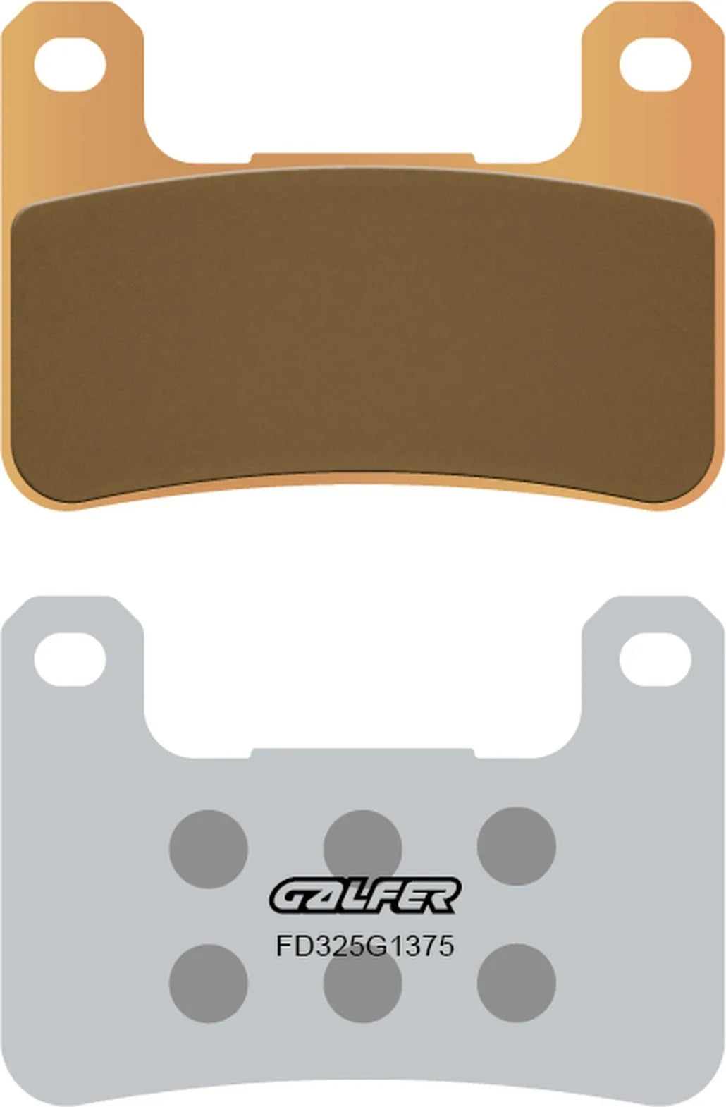Plaquettes De Frein Avant Frittées Sport - Galfer Compatible Avec Cfmoto Srs 300 (2025)
