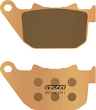 Plaquettes De Frein Arrière Frittées Street - Galfer Compatible Avec Harley-Davidson Xl 1200 C Custom (2009-2012)