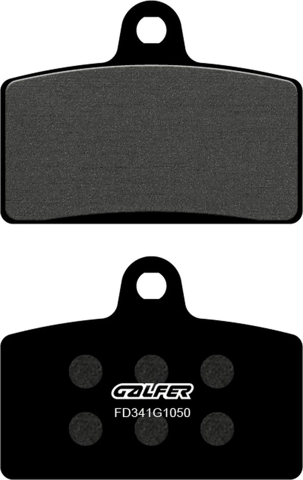 Front Scooter Brake Pads - Galfer Compatible With Motorhispania Kn 1 Naked 125 (2010)