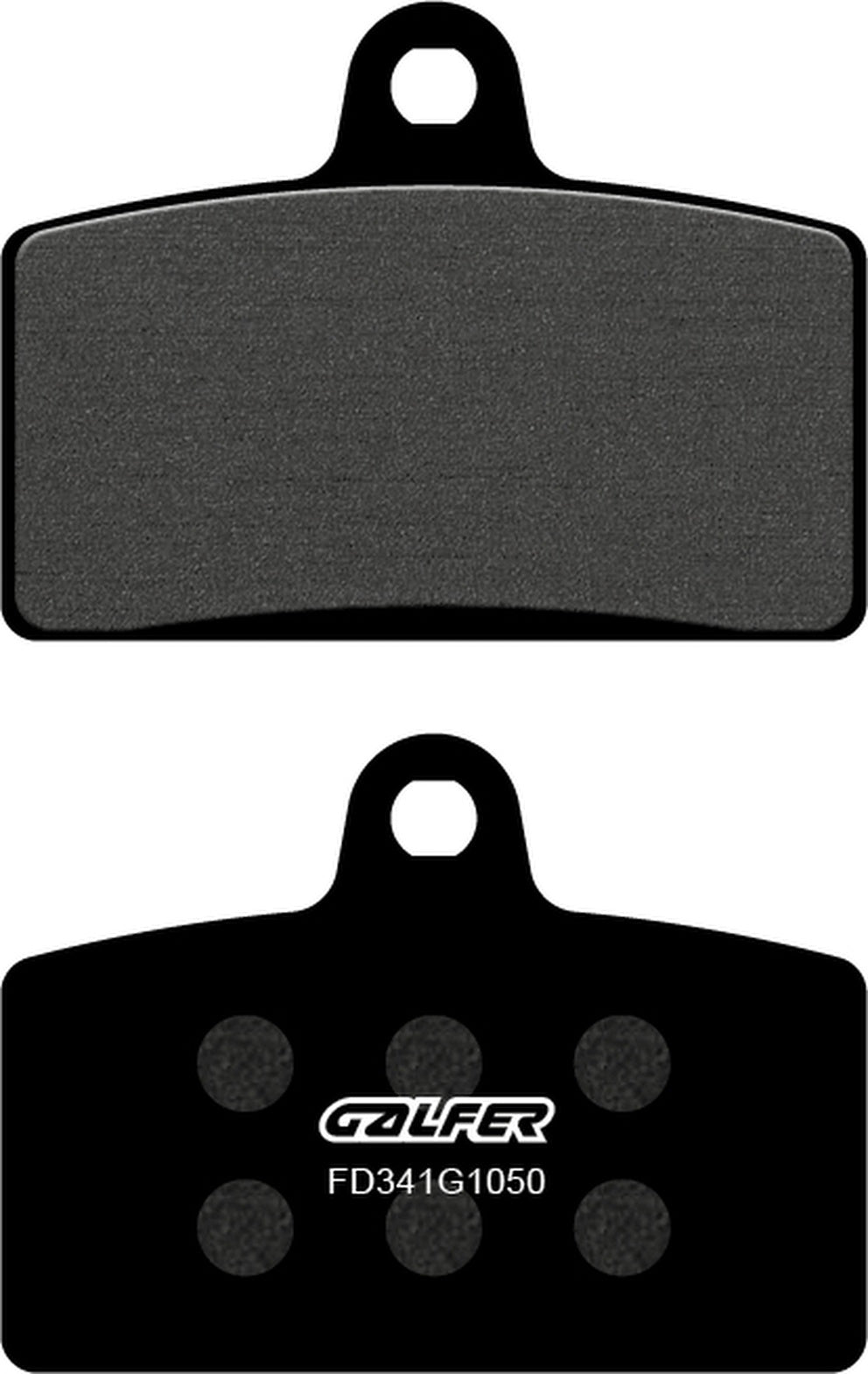 Front Scooter Brake Pads - Galfer Compatible With Blata Enduro 125 (2007)