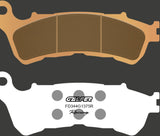 Front Sintered Sport Racing Brake Pads - Galfer Compatible With Honda Fes 250 Forza X - Z (2005)