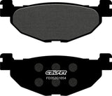 Rear Semi-Metal Brake Pads - Galfer Compatible With Yamaha Xp 500 T-Max Abs (2008)
