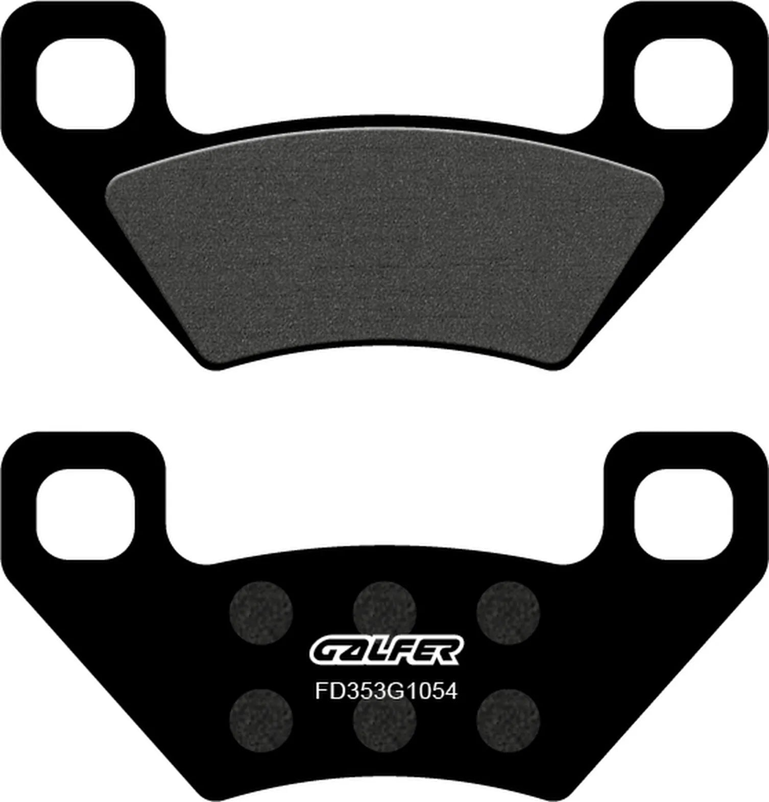 Plaquettes De Frein Avant Semi-Métal - Galfer Compatible Avec Arctic Cat 300 2X4 (2010)