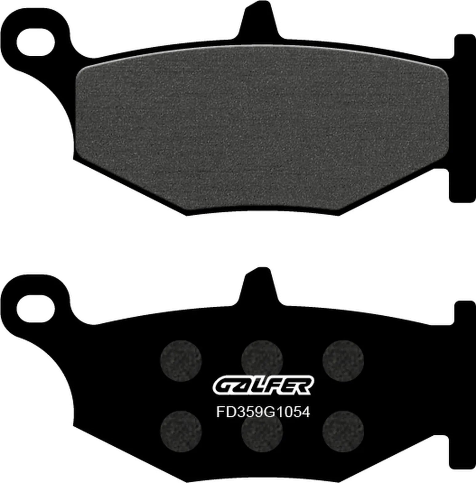 Rear Semi-Metal Brake Pads - Galfer Compatible With Suzuki B-King 1300 (2007)