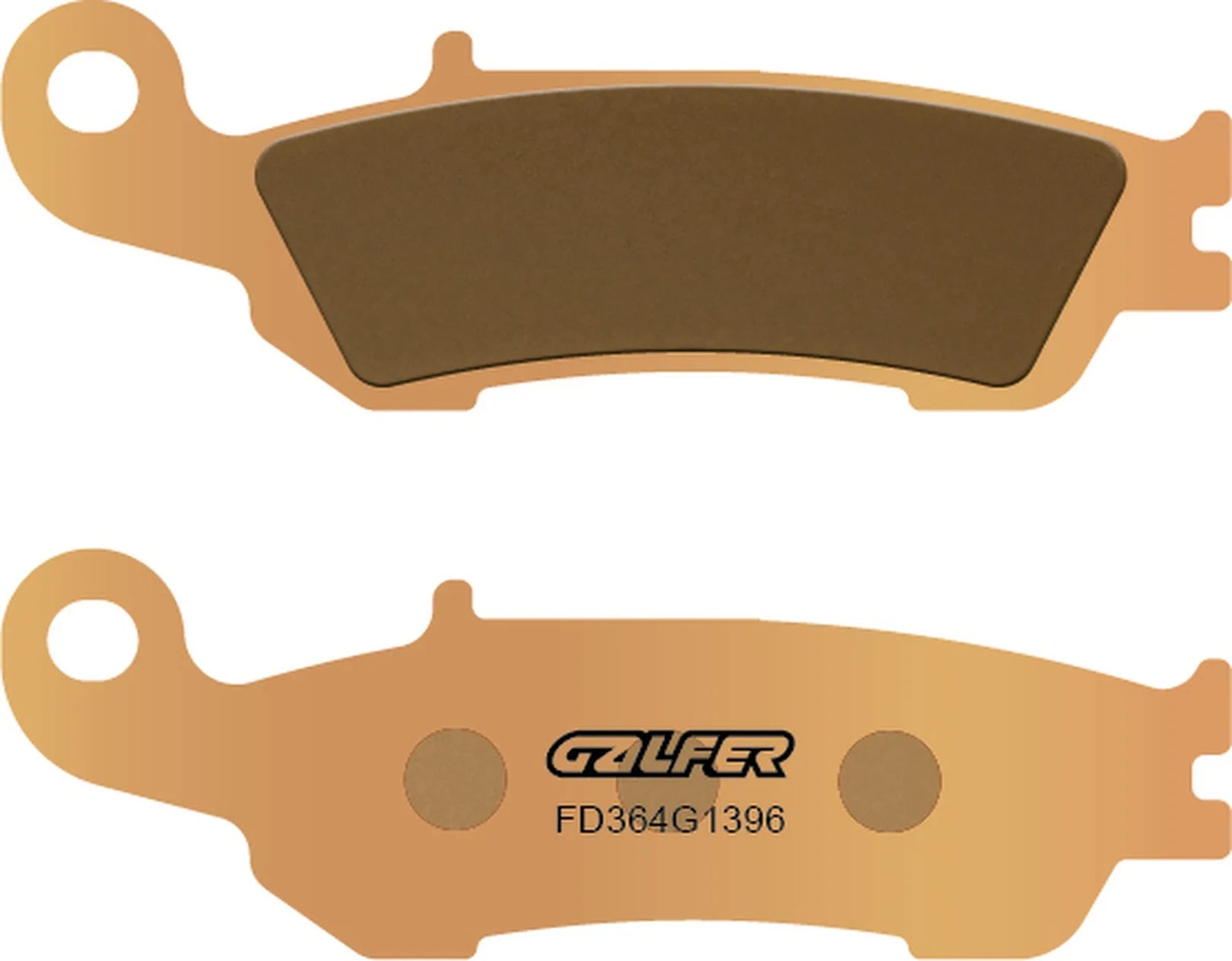 Plaquettes De Frein Avant Frittées Off-Road - Galfer Compatible Avec Fantic Motor Xe 250 2T (2020)