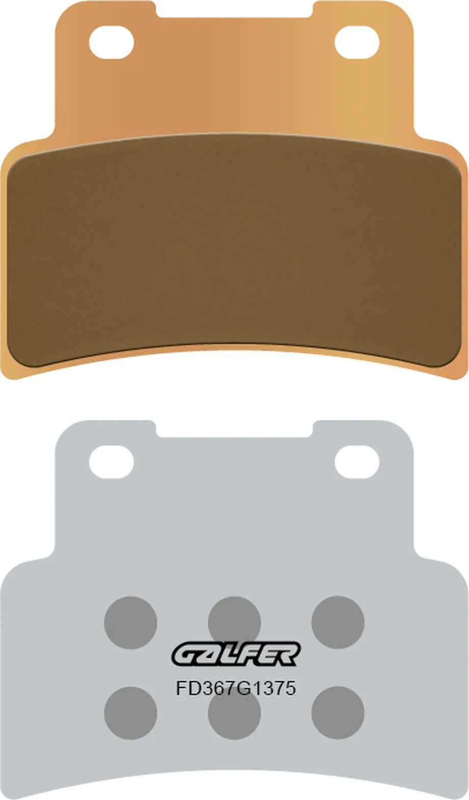 Plaquettes De Frein Avant Frittées Sport - Galfer Compatible Avec Aprilia Mana 850 Gt - Abs (2009)
