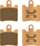 Front Sintered Street Brake Pads - Galfer Compatible With Yamaha Fjr 1300 Abs (2006-2007)