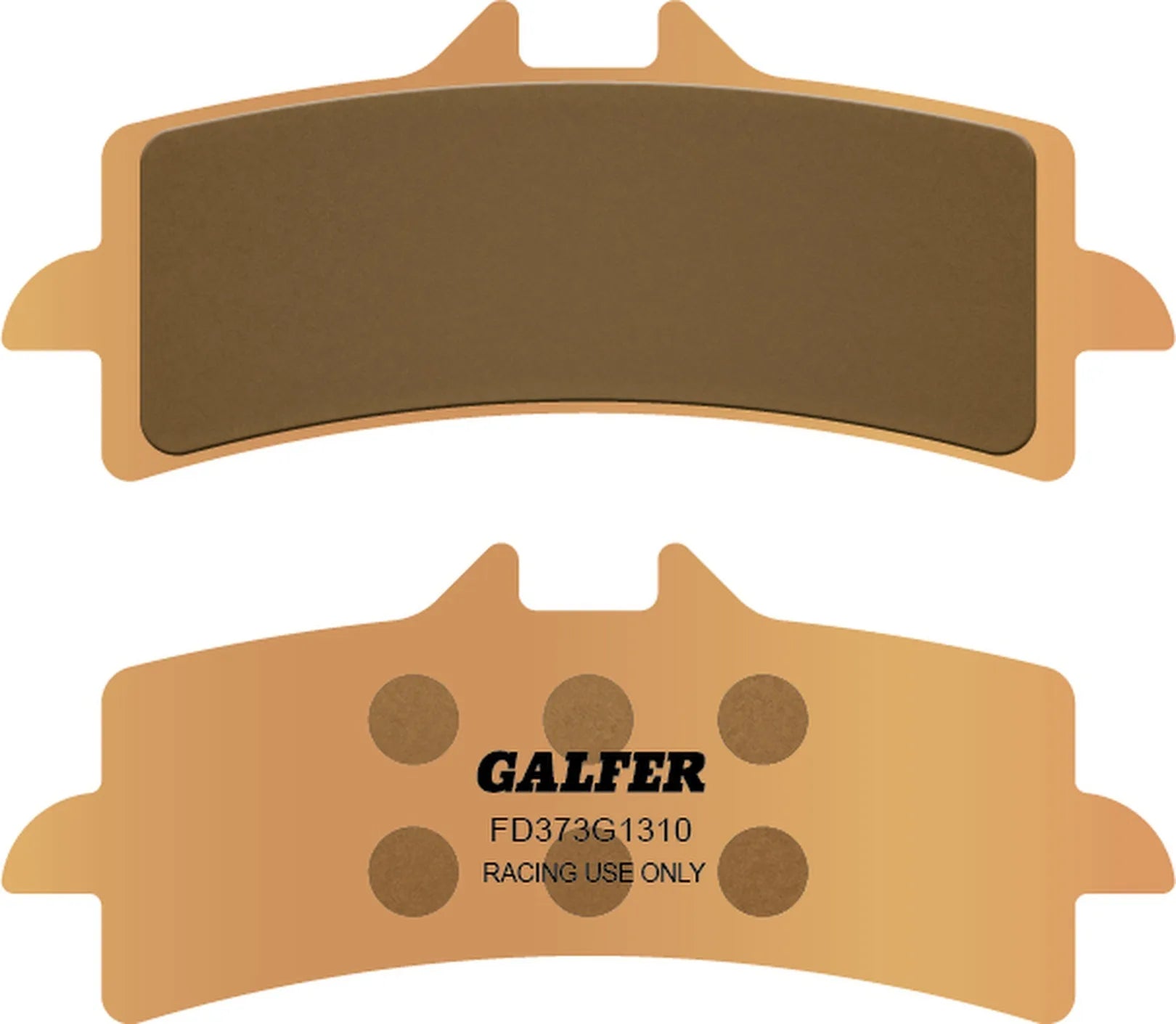Plaquettes De Frein Avant Frittées Racing - Galfer Compatible Avec Bimota Db 8 1198 (2010)
