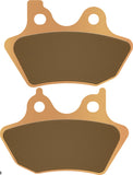 Rear Sintered Brake Pads - Galfer Compatible With Harley-Davidson Fxdc Super Glide Custom 1450 (2007)