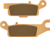 Front Left Sintered Quads Brake Pads - Galfer Compatible With Yamaha Yfm 550 Grizzly (2009)