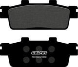 Rear Scooter Brake Pads - Galfer Compatible With Sym Gts 125 (2007)