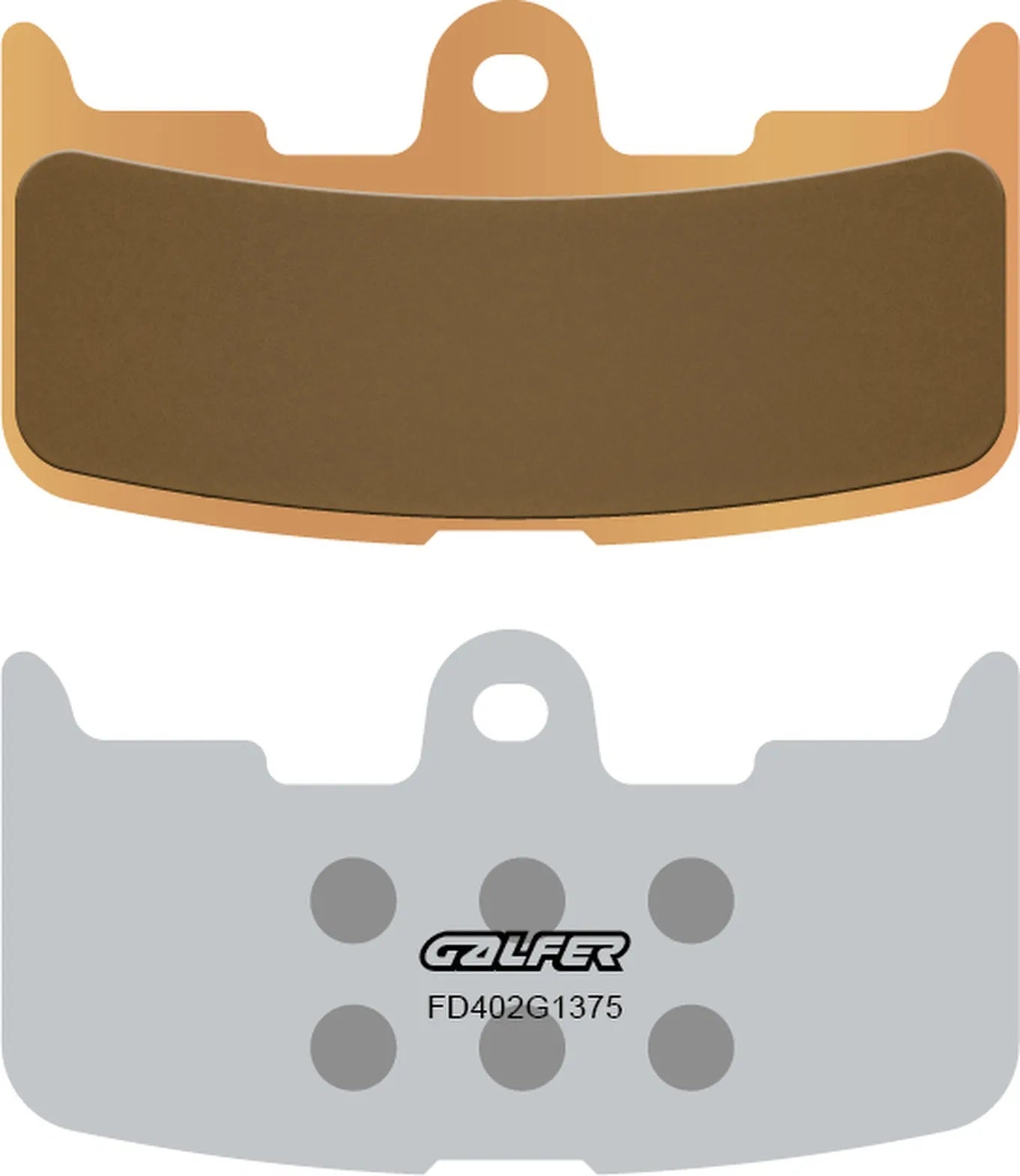 Plaquettes De Frein Avant Frittées Sport - Galfer Compatible Avec Buell Xb 12 Xt Ulysses 1200 (2009-2010)