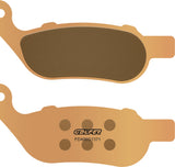 Rear Sintered Street Brake Pads - Galfer Compatible With Harley-Davidson Fxst Softail Standard 1573 (2008)