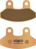 Front Sintered Scooter Brake Pads - Galfer Compatible With Sym Joyride 125 (2001)